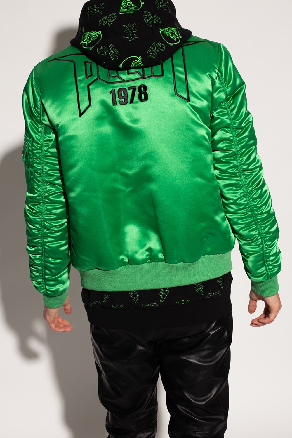 Philipp plein 2024 green jacket